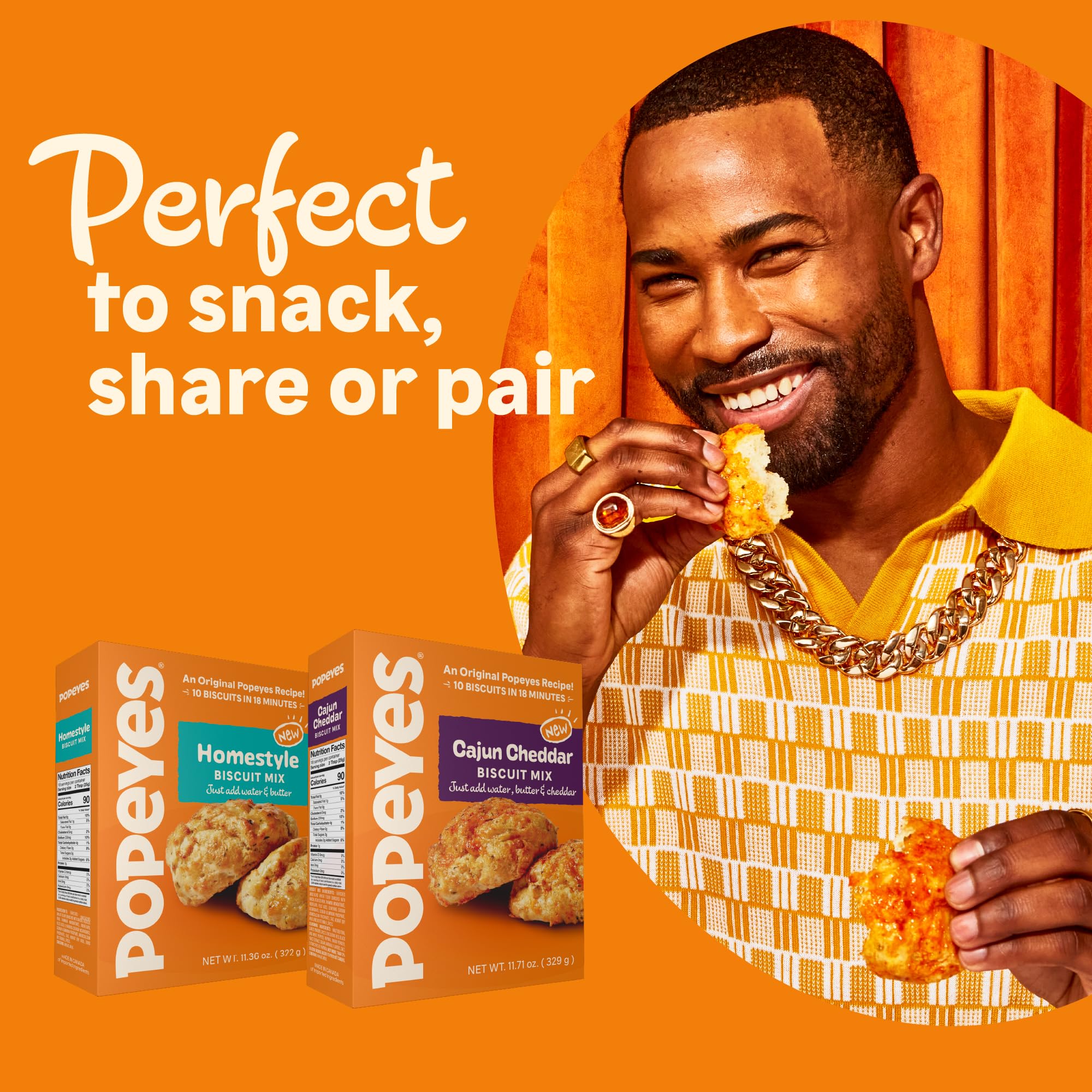 Popeyes Cajun Cheddar Biscuit Mix
