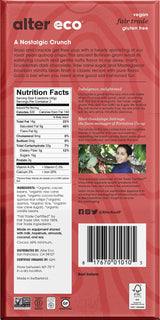 Alter Eco | Chocolate Bars | Pure Dark Cocoa, Fair Trade, Organic, Non-GMO, Gluten Free (12-Pack Dark Quinoa Crunch)