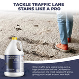 CarpetGeneral Carpet Traffic Lane Cleaner 4106 - Concentrated Carpet Pre Treatment Stain Remover - Incredible Stain Remover - Ideal for Industrial