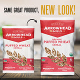 Arrowhead Mills Cereal, Puffed Wheat, 6 oz. Bag (Pack of 4)