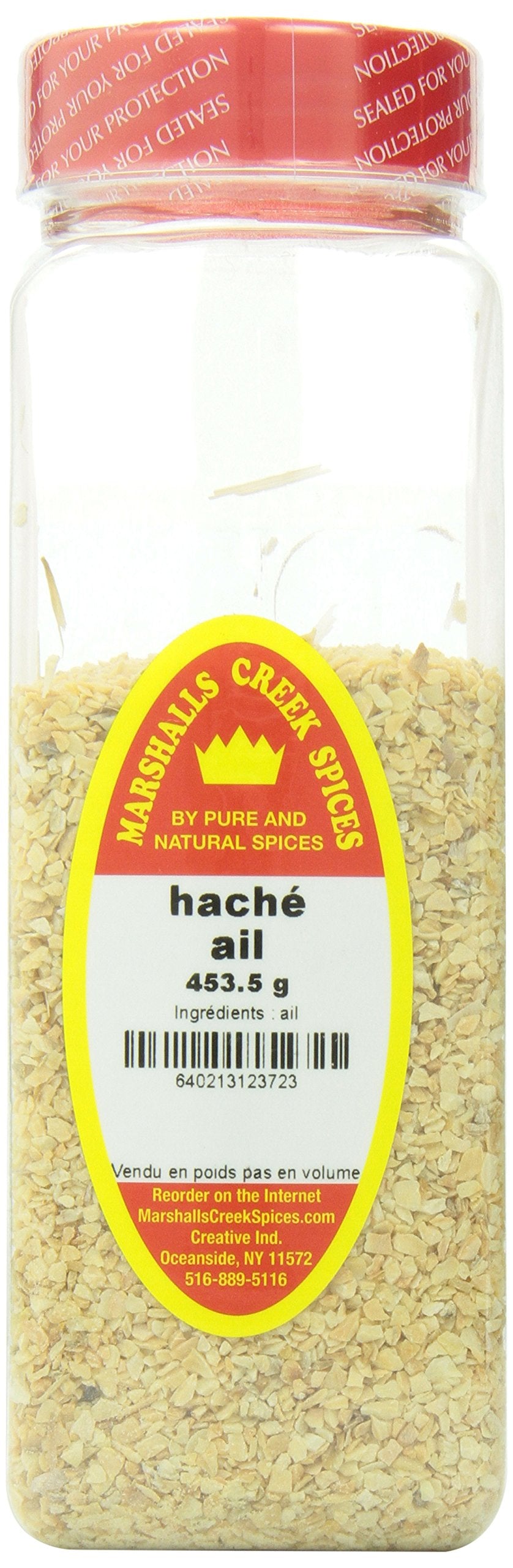Marshall’s Creek Spices Seasoning, Minced Garlic, XL Size, 16 Ounce