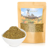 WILD GREEK MARJORAM HERB DRIED PREMIUM QUALITY- from Mount Olympus Handpicked and Air-Dried in DoyPack with ZipLock for Awesome Freshness and Aroma