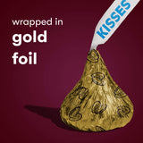 HERSHEY'S KISSES Chocolate Candy with Almonds, 10 oz Bag