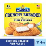 Gorton's, Crunchy Breaded Fish Fillets, 11.4 oz (Frozen)