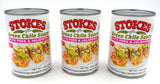 Stokes Green Chile Sauce with Pork and Jalapenos Pack of 3