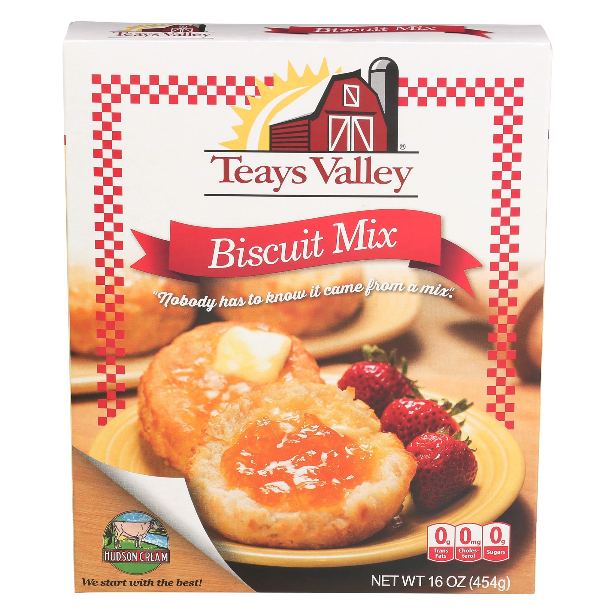 Teays Valley Biscuit Mix with Teays Valley Country Gravy Mix, 16.0 Ounce, Pack of 2