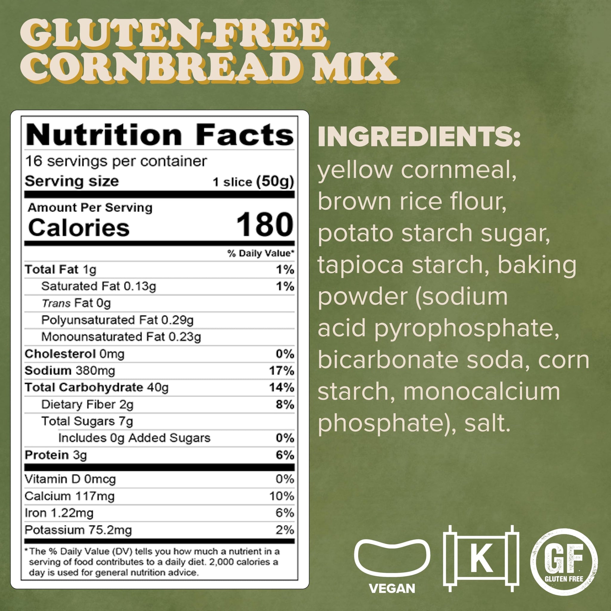Women's Bean Project GF Cornbread Mix, 13.8 oz
