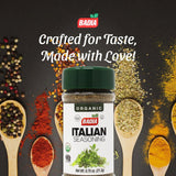 Badia Organic Italian Seasoning 0.75 oz - Aromatic Herbs for Italian Recipes