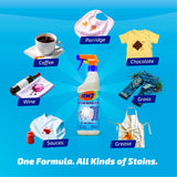 KH7 Stain Remover: Powerful Pre-Treatment for Tough Stains on Clothes. Removes All Types of Stains, Blood, Grass, Grease, Makeup and More, 26 oz