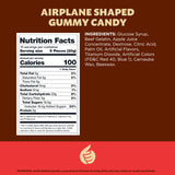Patriotic Candy | 1-Pound Bag | Red White and Blue Candy for 4th of July Party Favors | Berry Flavored Airplane Gummies for Buffets and Themed Dessert