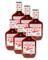 Montgomery Inn No Sugar Added Barbecue Sauce (18oz) - 6 Pack | NEW! No Sugar Added