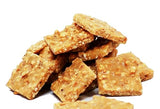 Gourmet Cashew Brittle Candy by Its Delish, 1 Lb Bag | Handmade Old-Fashioned Style | Delicious Square Cut Pieces of Roasted Cashews Nuts Snack Gift |