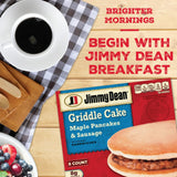 Salutem Vita - Maple Pancakes & Sausage Griddle Cake Sandwich, Breakfast Meal, Frozen Snack Gift Set - Pack of 4
