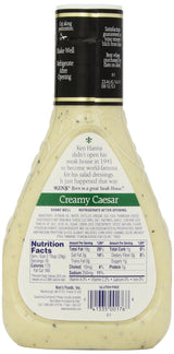 Ken's Foods Creamy Ceasar Salad Dressing, 16 oz