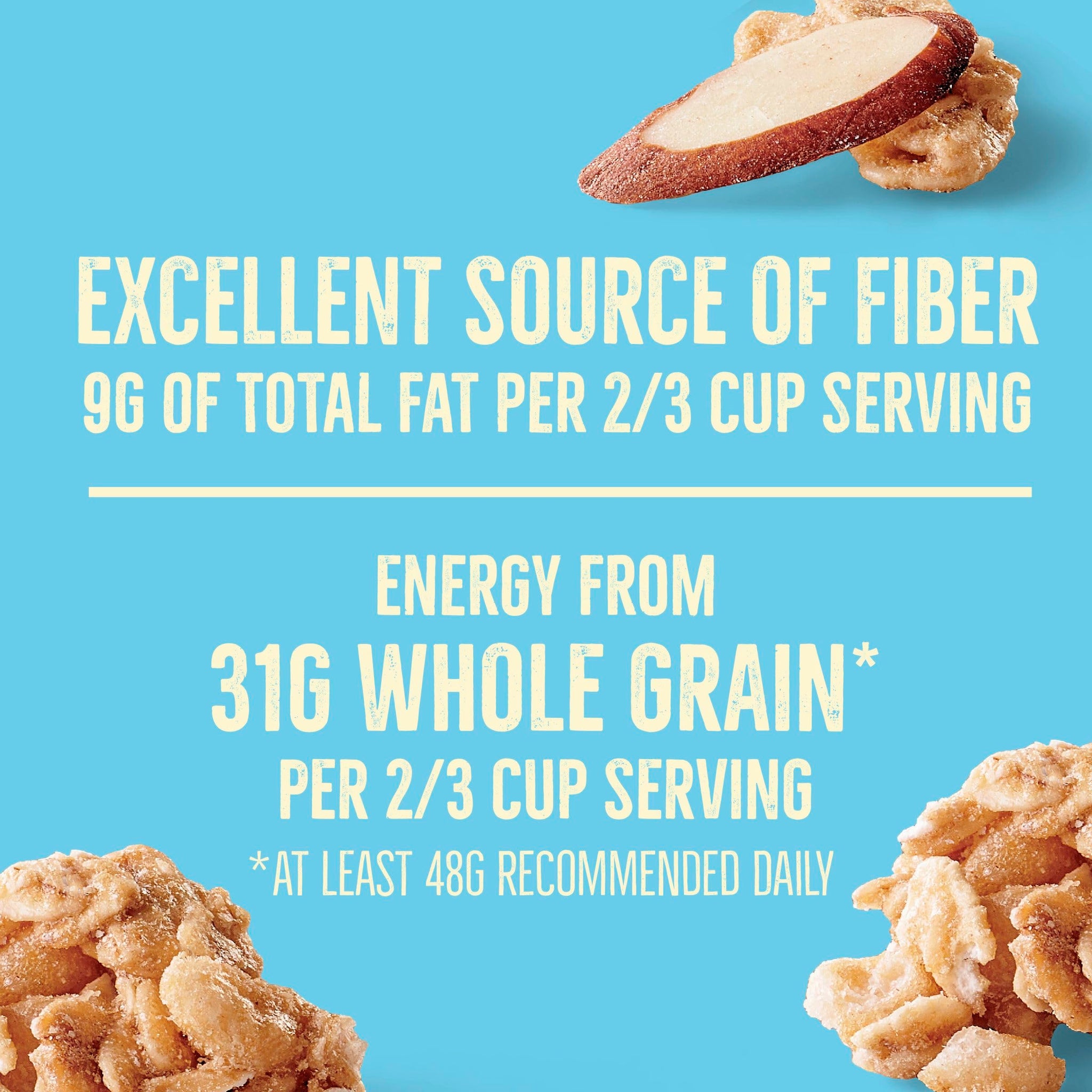 Nature Valley Reduced Sugar Granola, Vanilla Almond, Resealable Snack Pouch, 11 oz