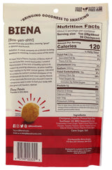 BIENA Chickpea Snacks - Crunchy Roasted Chickpeas - High Fiber Vegan Protein Snacks for Adults and Kids - 5 Ounce Individual Pack - Barbecue
