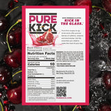 Pure Kick Energy Singles To Go Drink Mix, Black Cherry Pomegranate, 72 Ct