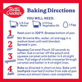 Betty Crocker Salted Caramel Brownie Mix 18.4 oz (Pack of 4)
