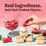 Nightingale Ice Cream Sandwiches, Strawberry Shortcake Ice Cream Sandwich, 2.6 Ounce (Pack of 1)