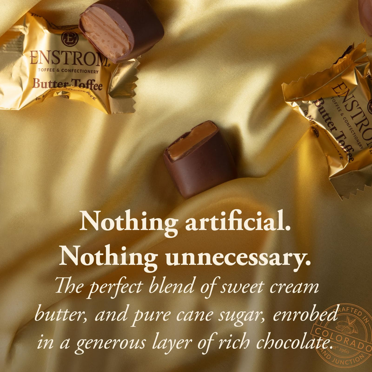Enstrom Butter Toffee Petites Gift Box, Milk Chocolate