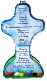 Scripture Candy, Jesus Saves! The Jelly Bean Prayer Cross Tin with Jelly Beans