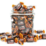 Firm & Chewy Turkish Cocoa Candies 1 lb - Chewy Chocolate Flavored Taffy Alternative, Individually Wrapped