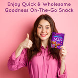 Yüj Organic Granola Bites - Enlightened Granola Cereal Snacks - Vegan & Gluten Free Granola On Yogurt - Original Recipe Healthy Snacks for Adult