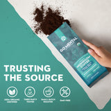 Organic 14 Mushroom Coffee Blend Dark Roast, Organic Lion's Mane, Chaga, Red Reishi and more, Chocolate Notes, Enhances Overall Health, Immune Support