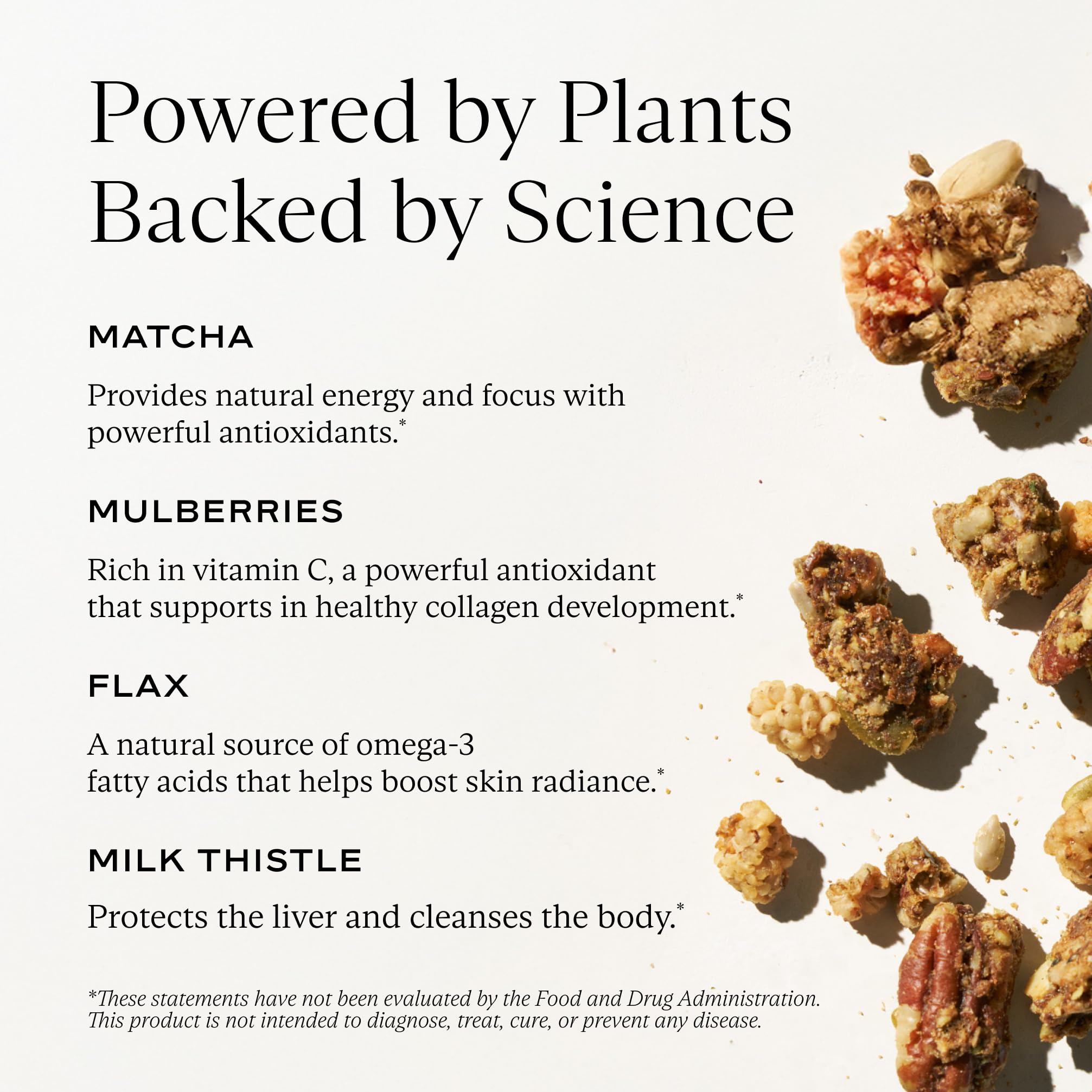 SAKARA Plant-Based High-Protein Granola Mix - Nutrient-Rich Ingredients, Vegan, Gluten-Free, Non-GMO, No Sugar Granola, Supports Satiation and Boosts