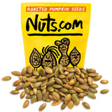 Nuts.com - Roasted Pumpkin Seeds - 2 Lb Bag, Salted No Shell Pumpkin Seeds, Healthy Snack for Adults & Kids, Rich in Protein, Fiber, Calcium