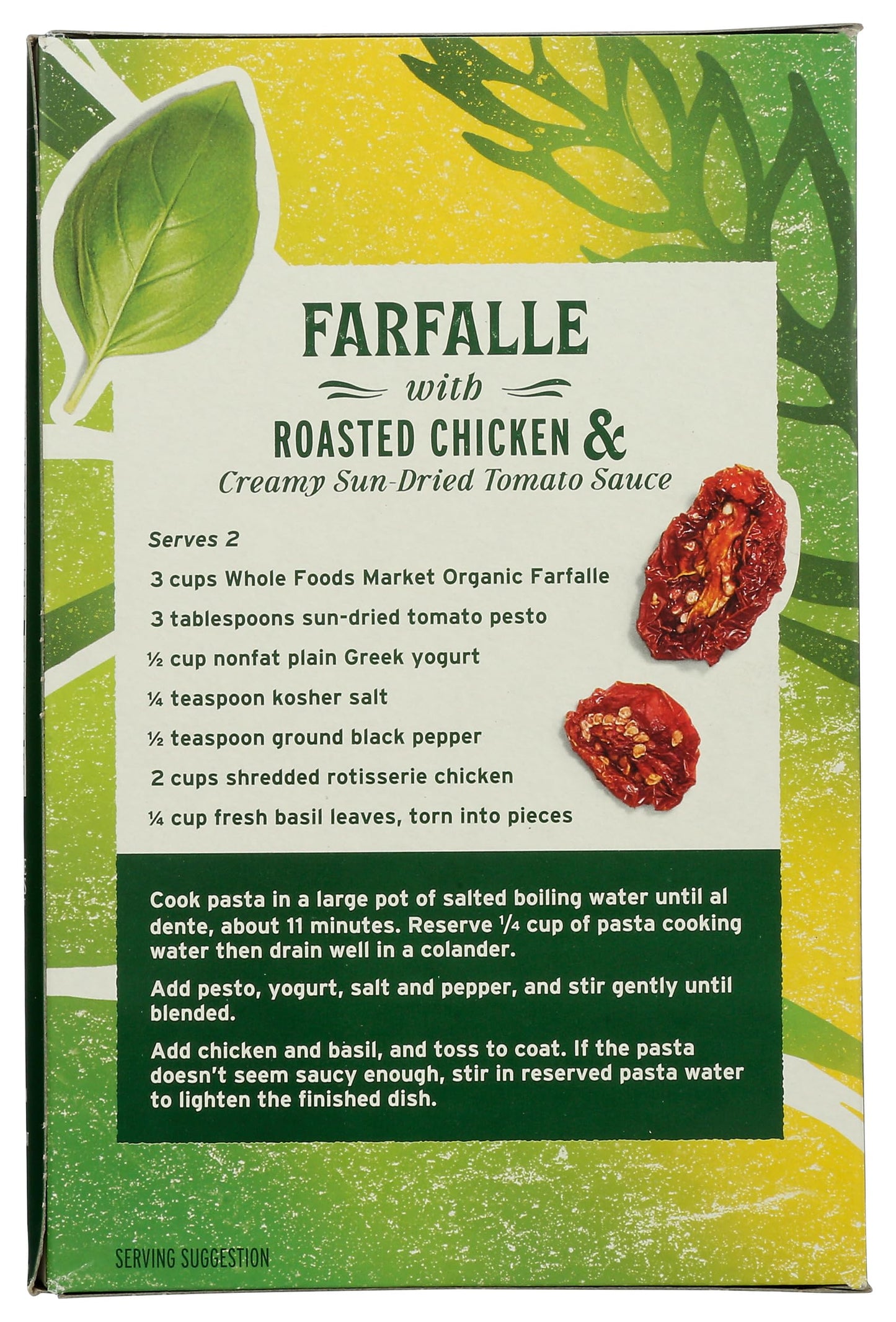 Whole Foods Market, Organic Farfalle, 16 Ounce