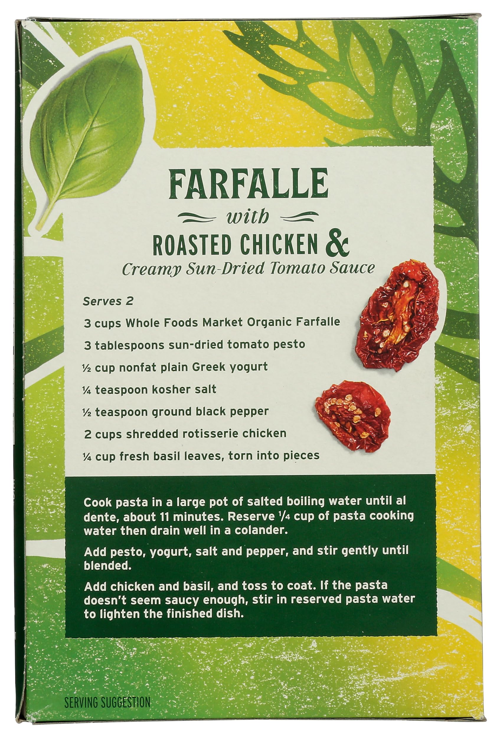 Whole Foods Market, Organic Farfalle, 16 Ounce