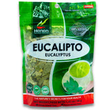 Hanan Dried Eucalyptus Leaves - Te de Eucalipto, Natural Eucalyptus Loose Leaves - Eucalipto Hojas Naturales Grown in Peru - Herbal Tea, Fresh Taste