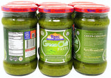 Rani Green Chilli Cooking Paste 10.58oz (300g) Glass Jar, Pack of 5+1 FREE ~ Vegan | Gluten Free | NON-GMO | No Colors | Indian Origin