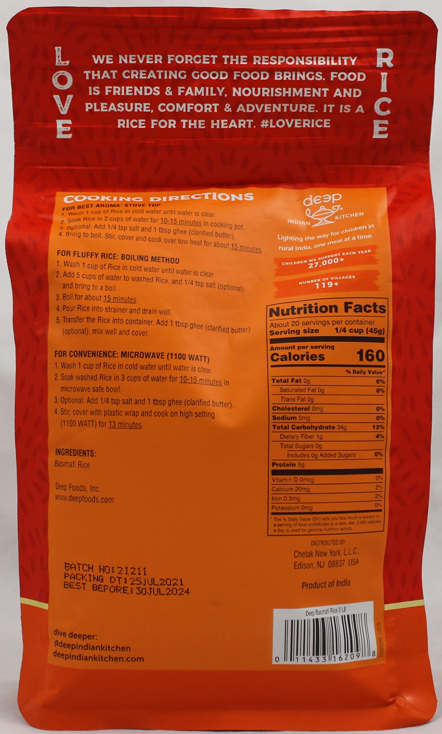 Basmati Rice 2 LB