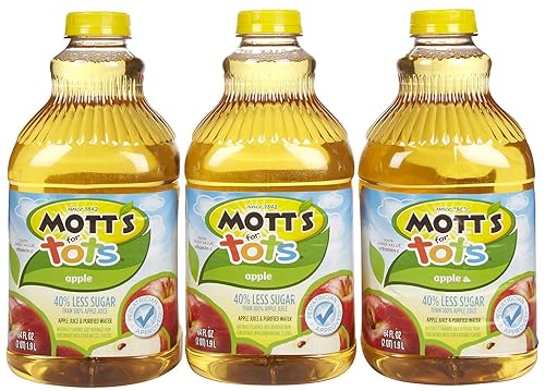 Mott's, Tots Apple Juice, 64 Fl Oz Bottle