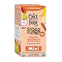Once Upon a Farm Organic Mini Refrigerated Protein Kids' Bar Multipack Cinnamon Roll, 6-.78oz Bars