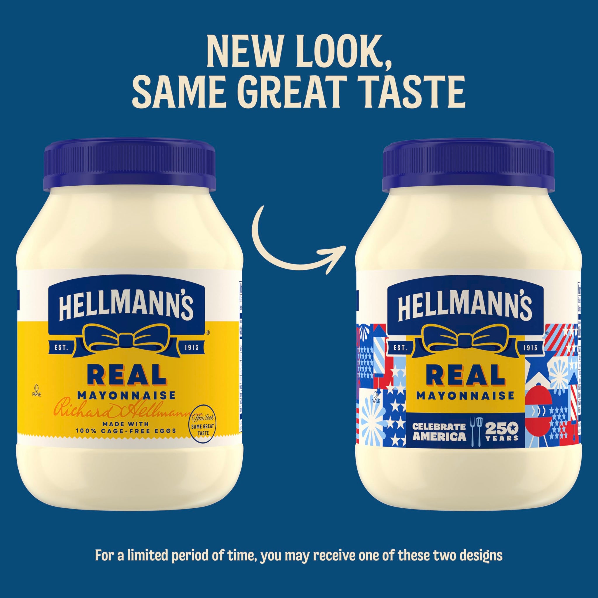 Hellmann's Mayonnaise Real Mayo 1 ct For A Creamy Sandwich Spread or Condiment Rich in Omega-3 ALA, Gluten Free 30 oz