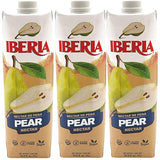 Iberia Pear Nectar, 33.8 Fl Oz (Pack of 3)