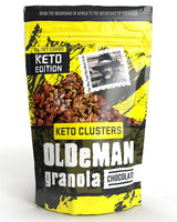 Olde Man Granola Gluten Free Keto Granola - Non-GMO Healthy Keto Granola Cereal - Low Carb Granola Keto Friendly - Ketogenic Granola Handmade in