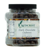 WinCrest Dark Chocolate Cashews (1.5 Lb Tub)