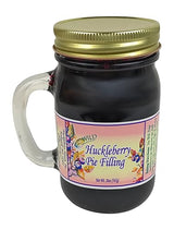 Wild Huckleberry Pie Filling from Huckleberry Haven, 20 Oz Mug Style Jar