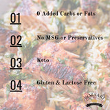 Borsari Original AND New Tuscan Rosemary Sage Seasoned Salt Blends - Gourmet Seasonings With Herbs and Spices - All Natural Seasoning for Cooking