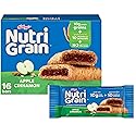 Nutri-Grain Breakfast Bars, Made with 10g Whole Grains, Snack Bars, Apple Cinnamon, 20.8oz Box, 16 Count (Pack of 3)