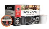 Ronnoco 100% Colombia Supremo Coffee | 12 Count | Handcrafted Medium Roast Coffee Pods | Single-Serve Cups for Coffee Maker at the Office, Hotel, or