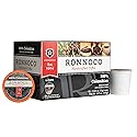 Ronnoco 100% Colombia Supremo Coffee | 12 Count | Handcrafted Medium Roast Coffee Pods | Single-Serve Cups for Coffee Maker at the Office, Hotel, or