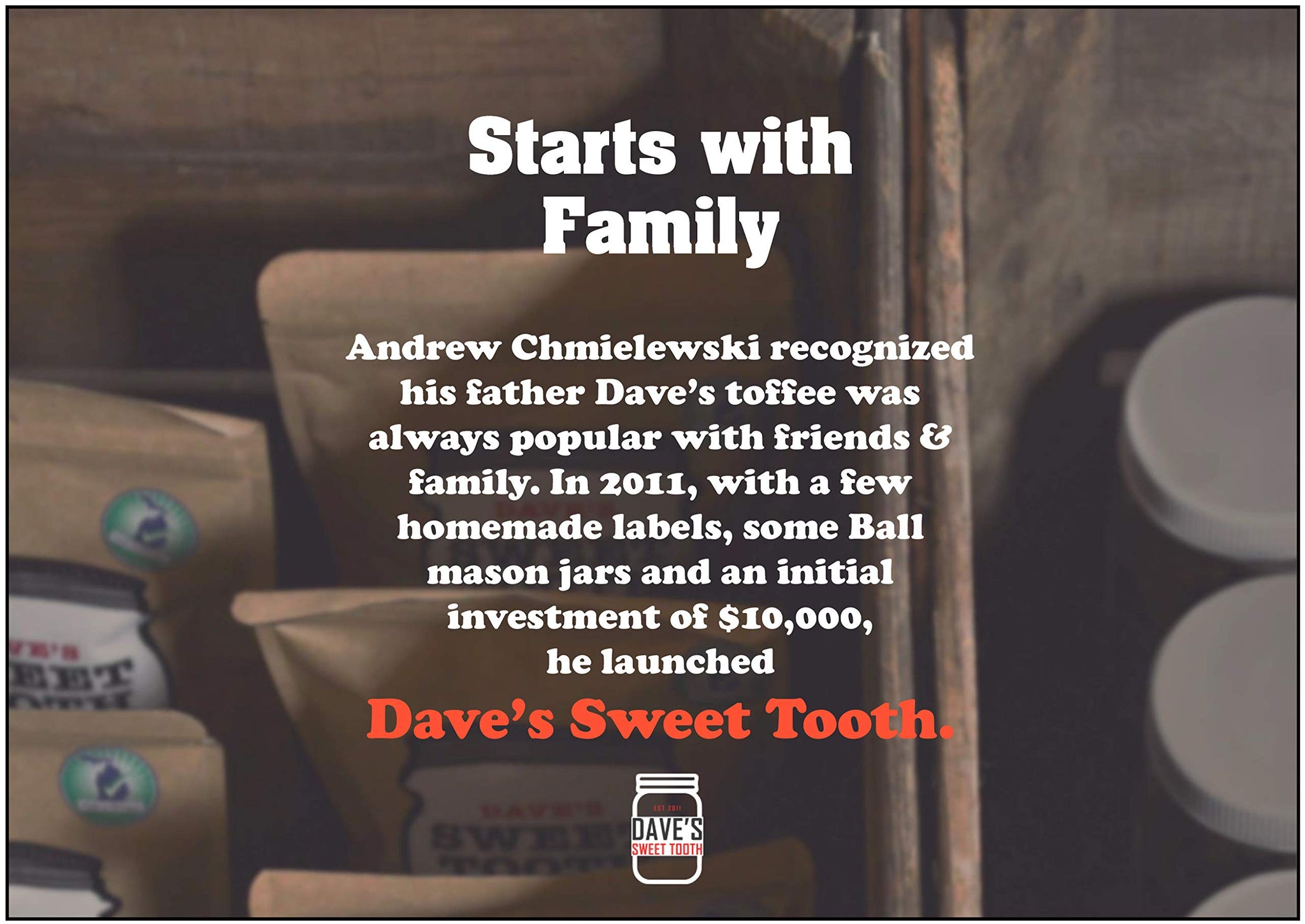 Coffee Flavored Toffee by Dave's Sweet Tooth