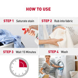 Nature’s Miracle Laundry Boost Spot Treatment Stain and Odor Remover, 32 Oz., Laundry Pre-Wash Stain and Odor Remover