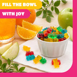 Gummi Bears - 1 Pound Pack - Gummy Candy - Assorted Fruit Flavors - Chewy Candy for Parties, Snacking, and Goodie Bags - Classic Gummies - Lunchbox