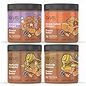 B'Nutty Sweet & Salty Peanut Butter | Simply Irresistible Salted Caramel & Pretzel Peanut Butter | Wholesome, Crunchy & Creamy, High Protein, Gluten